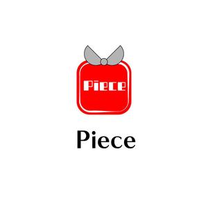 じゅん (nishijun)さんのカット専門店『Piece』のロゴ作成をお願いします。への提案