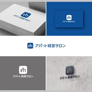 SSH Design (s-s-h)さんの不動産投資オンラインサロン「アパート経営サロン」のロゴへの提案