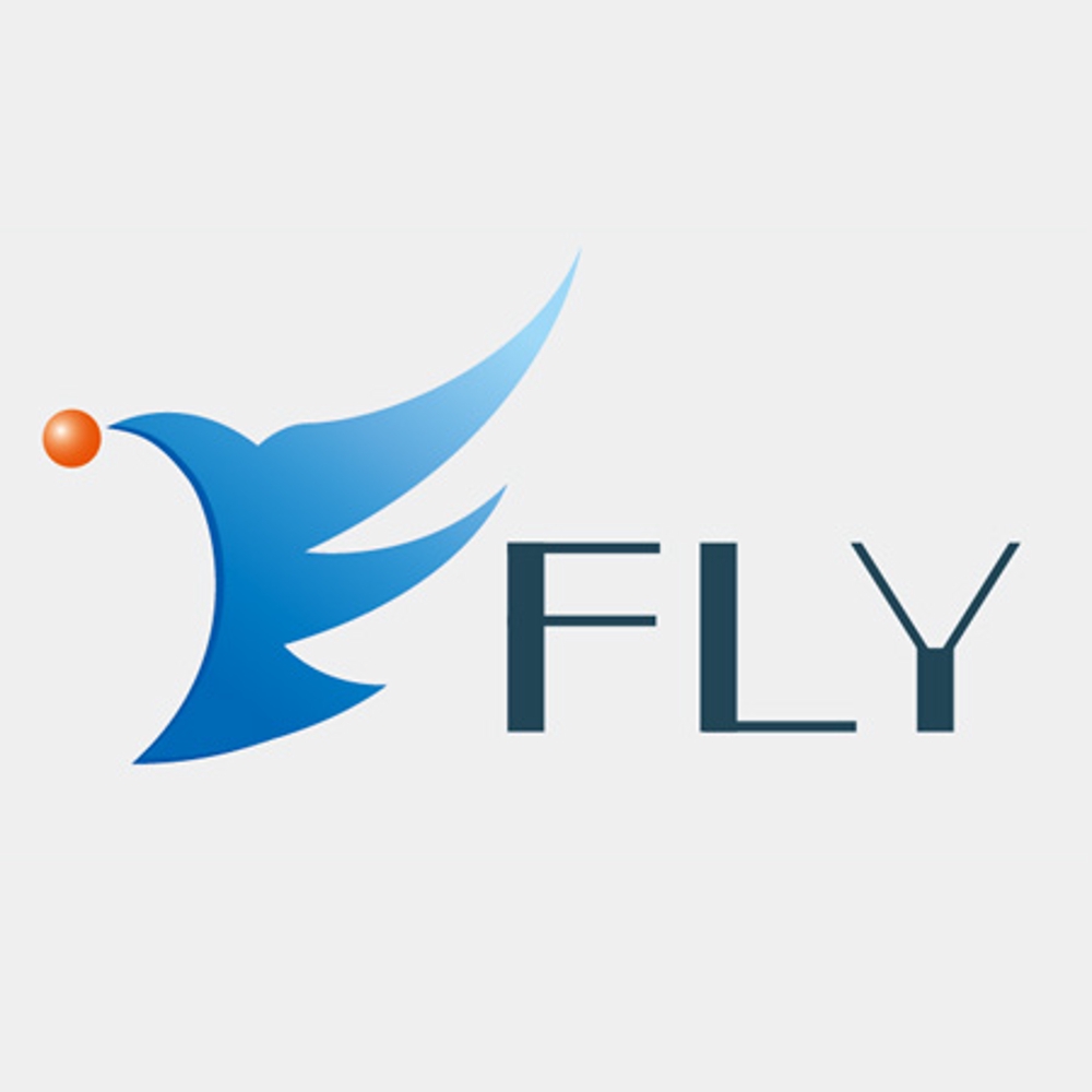 「株式会社 FLY」のロゴ作成