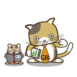 NORA CREATE LABO. (NORAcreate)さんの電子出版社のキャラクター（ネコ＆ハムスター）への提案