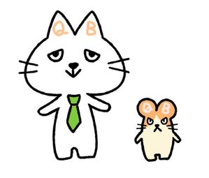 ミウラ (miura03)さんの電子出版社のキャラクター（ネコ＆ハムスター）への提案