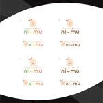 uim (uim-m)さんの米粉や野菜を使った焼き菓子販売『ni-mu』のロゴへの提案
