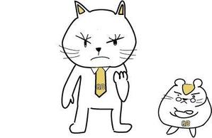 okanohirotoshiさんの電子出版社のキャラクター（ネコ＆ハムスター）への提案