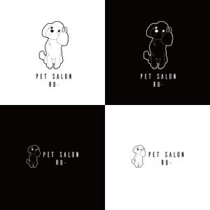 Studio160 (cid02330)さんのペットサロン「Ru-」のロゴへの提案
