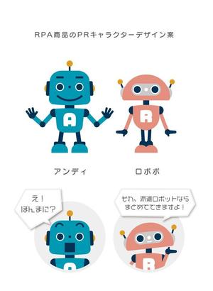 cocoloco (cocoloco_dh)さんのRPA商品のPRキャラクター（２体）への提案