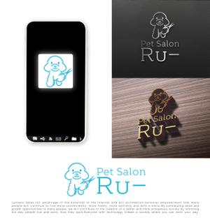 tog_design (tog_design)さんのペットサロン「Ru-」のロゴへの提案