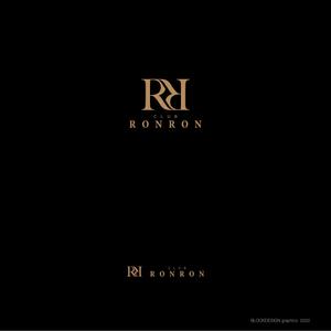 ブロックデザイン (blockdesign)さんの高級クラブ「RONRON」の店ロゴへの提案