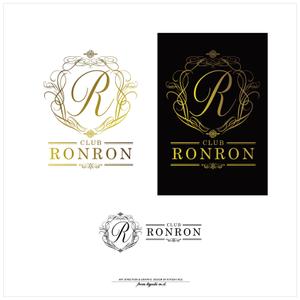kiyoshi m.d.™ (kiyoshi_md)さんの高級クラブ「RONRON」の店ロゴへの提案