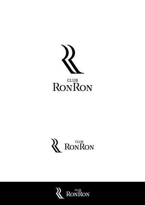 ヘブンイラストレーションズ (heavenillust)さんの高級クラブ「RONRON」の店ロゴへの提案