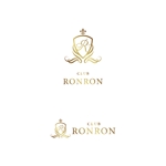 Puchi (Puchi2)さんの高級クラブ「RONRON」の店ロゴへの提案