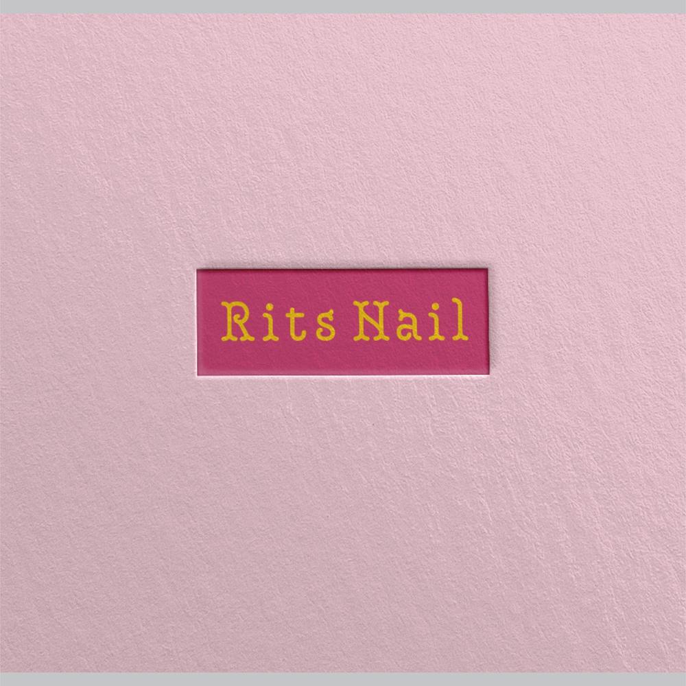 スカルプ専門ネイルサロン　リッツネイル【RITS NAIL】のロゴ制作のお願い