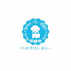 edesign213 (edesign213)さんのペットサロン「Ru-」のロゴへの提案