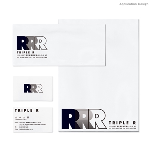 graphic designer (m_toshikazu)さんの「RRR」のロゴ作成への提案