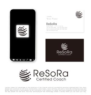 tog_design (tog_design)さんの認定コーチ資格「ReSoRa認定コーチ」のロゴへの提案