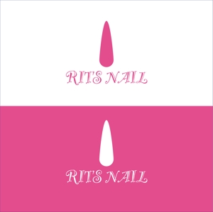 シエスク (seaesque)さんのスカルプ専門ネイルサロン　リッツネイル【RITS NAIL】のロゴ制作のお願いへの提案