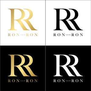 Tiens (Tiens)さんの高級クラブ「RONRON」の店ロゴへの提案