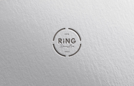 ALTAGRAPH (ALTAGRAPH)さんのダイニングバー・リング　Dining Bar『RiNG』のロゴへの提案