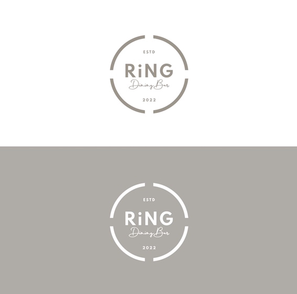 ダイニングバー・リング　Dining Bar『RiNG』のロゴ