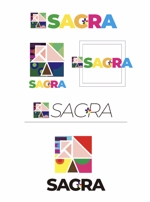 リョクニカチャ (ryokunikacha_358)さんのWEBサービス「SACRA」のロゴデザインの募集（印刷用とWebサイト用）への提案