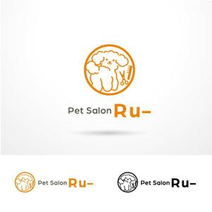 O-tani (sorachienakayoshi)さんのペットサロン「Ru-」のロゴへの提案