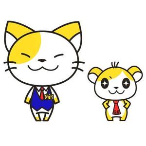 nanani_03さんの電子出版社のキャラクター（ネコ＆ハムスター）への提案