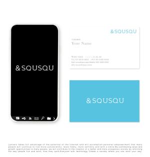 tog_design (tog_design)さんのベビー用品ブランド【＆SQUSQU (アンドスクスク)】のロゴ制作への提案