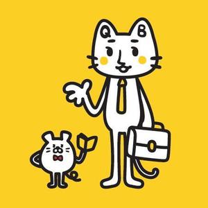 フジイチ (konpei10)さんの電子出版社のキャラクター（ネコ＆ハムスター）への提案