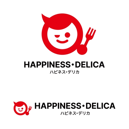 tsujimo (tsujimo)さんのお惣菜、お弁当などを製造する工場「ハピネス・デリカ」のロゴへの提案
