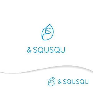 BEAR'S DESIGN (it-bear)さんのベビー用品ブランド【＆SQUSQU (アンドスクスク)】のロゴ制作への提案
