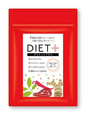 blue island (blueisland)さんのサプリメント「DIET+（ダイエットプラス）」のパッケージデザインへの提案