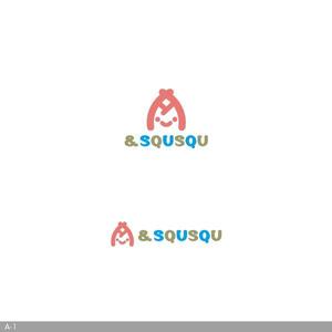 flamingo007 (flamingo007)さんのベビー用品ブランド【＆SQUSQU (アンドスクスク)】のロゴ制作への提案