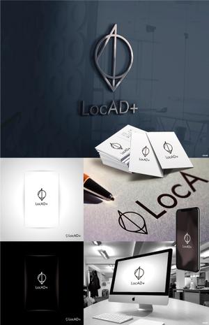 k_31 (katsu31)さんのサービス開始5周年を迎えた位置情報広告サービス「LocAD+」のロゴ作成への提案