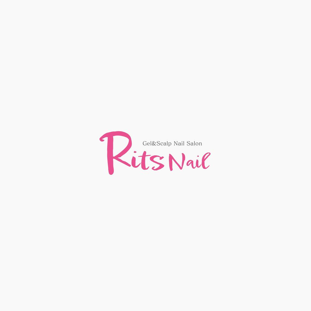 スカルプ専門ネイルサロン　リッツネイル【RITS NAIL】のロゴ制作のお願い