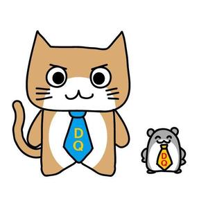 イラスト・ちでまる (tidemaru)さんの電子出版社のキャラクター（ネコ＆ハムスター）への提案