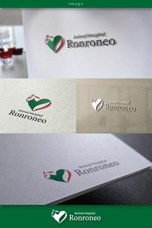 coco design (tomotin)さんの動物病院「Ronroneo」(ロンロネオ)のロゴへの提案