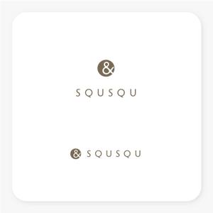 スタジオきなこ (kinaco_yama)さんのベビー用品ブランド【＆SQUSQU (アンドスクスク)】のロゴ制作への提案