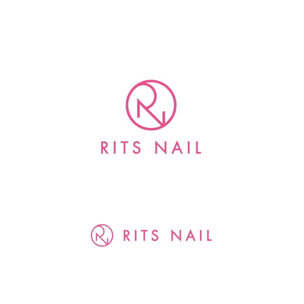 スカルプ専門ネイルサロン　リッツネイル【RITS NAIL】のロゴ制作のお願い