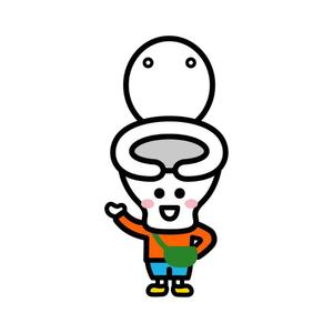 岩浪エン (iwanamien)さんの携帯トイレのキャラクター作成への提案