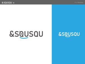 Y's Factory (ys_factory)さんのベビー用品ブランド【＆SQUSQU (アンドスクスク)】のロゴ制作への提案