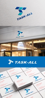 NR design (ryuki_nagata)さんの暗号資産周りのサポートサービス「Task-all」（タスカル）のロゴへの提案