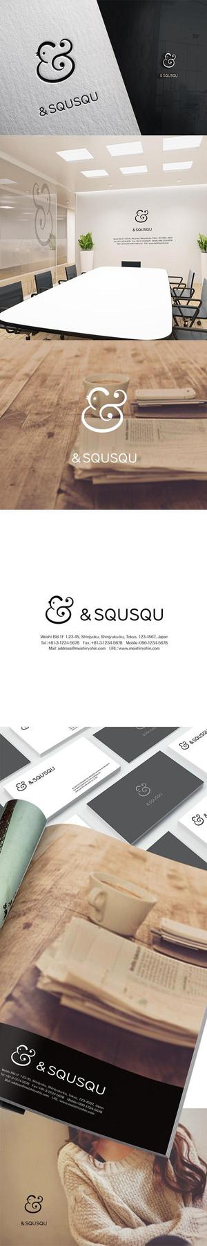 kino (labokino)さんのベビー用品ブランド【＆SQUSQU (アンドスクスク)】のロゴ制作への提案
