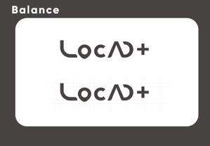masami designer (masa_uchi)さんのサービス開始5周年を迎えた位置情報広告サービス「LocAD+」のロゴ作成への提案
