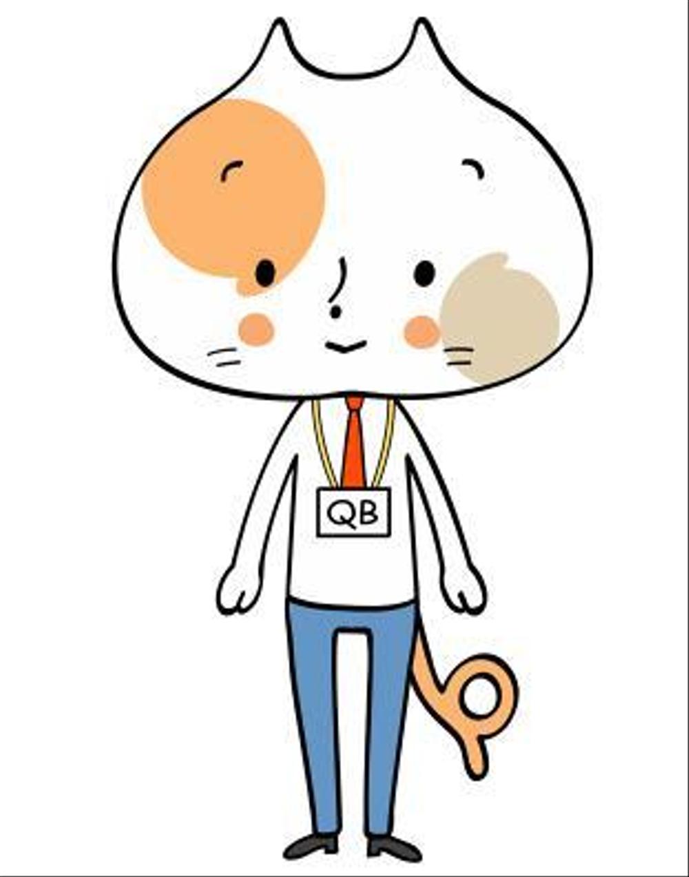 電子出版社のキャラクター（ネコ＆ハムスター）