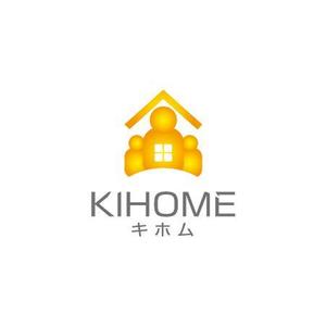 arizonan5 (arizonan5)さんの商品型住宅　木の家　「KIHOME」（キホム）のロゴマーク大募集への提案