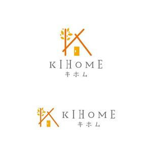 otanda (otanda)さんの商品型住宅　木の家　「KIHOME」（キホム）のロゴマーク大募集への提案