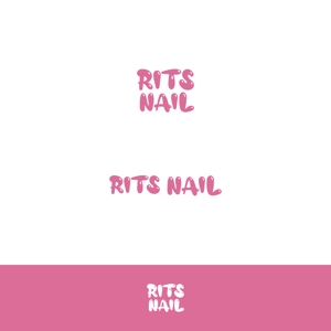 Kei Miyamoto (design_GM)さんのスカルプ専門ネイルサロン　リッツネイル【RITS NAIL】のロゴ制作のお願いへの提案
