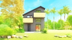 FS_DESIGN (fukumasha)さんの住宅の外観パースの作成への提案