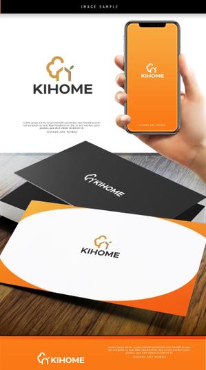 NJONESKYDWS (NJONES)さんの商品型住宅　木の家　「KIHOME」（キホム）のロゴマーク大募集への提案