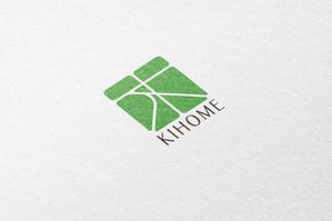 秋 (falllna_1999)さんの商品型住宅　木の家　「KIHOME」（キホム）のロゴマーク大募集への提案