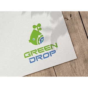 cham (chamda)さんの農業×バイオ×AIのベンチャー企業「GreenDrop」のロゴへの提案